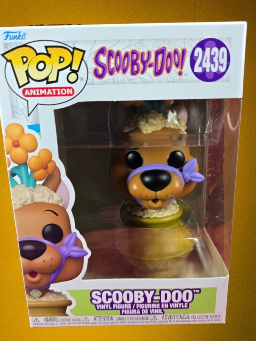Funko! Television: Scooby-Doo # 2439 (Nib) With Pop Protector